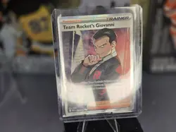 Team Rocket’s Giovanni 225/182 Pokemon Destined Rivals Full Art Trainer NM/M - Image 1