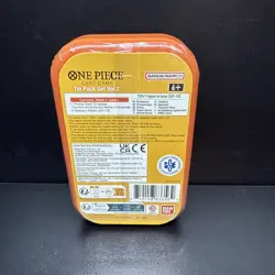 ONE PIECE CARD GAME - TIN PACK - SET VOL. 2 (TS-02 OP13) NEW SEALED ENGLISH ACE - Image 3