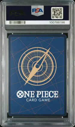 2024 ONE PIECE OP08 #109 TWO LEGENDS MONKEY D LUFFY TREASURE RARE PSA 10 GEM MNT - Image 2