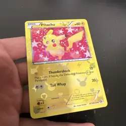 Pokemon TCG Cards Pikachu RC7/RC25 Radiant Collection Holo - Image 2