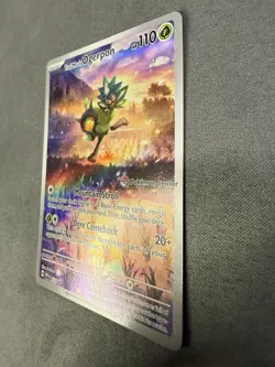 Teal Mask Ogerpon 123 POKEMON CENTER STAMLED PROMO Scarlet & Violet HOLO NM - Image 3