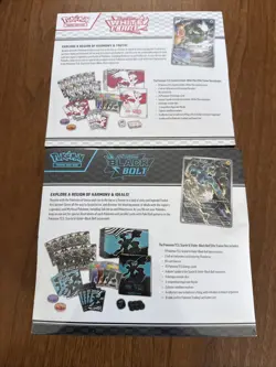 Lot of 2 - Pokemon ETB Black Bolt and White Flare Elite Trainer Box (SEALED) - Image 2
