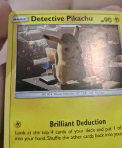 Detective Pikachu SM194 Promo Card Holo Pokemon TCG - Image 2