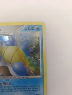 Blastoise 2/127 Platinum Rare Holo Pokemon Trading Card Near Mint - Image 4