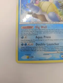 Blastoise 2/127 Platinum Rare Holo Pokemon Trading Card Near Mint - Image 5