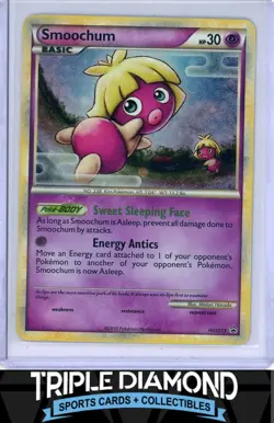 2010 Pokemon HeartGold SoulSilver HGSS Promos #HGSS13 Smoochum Holo F711 - Image 1