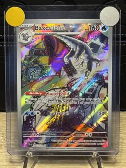 Pokemon TCG Paldea Evolved Baxcalibur 210/193 Illustration Rare NM Full Art IR - Image 1