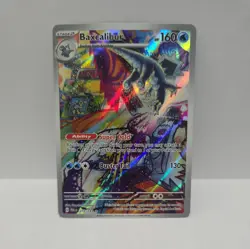 Pokemon 2023 Paldea Evolved Baxcalibur Illustration Rare Full Art Holo 210/193 - Image 1