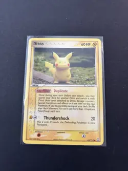 Pokemon TCG 2005 Ditto 63/113 Delta Species (Pikachu) Non-Holo LP/NM - Image 1