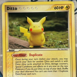 Ditto 63/113 Non Holo EX Delta Species Pokemon TCG Vintage 2005 Yuka Morii NM/LP - Image 2