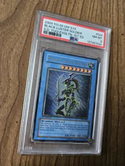 Black Luster Soldier SYE-024 Starter Deck: Yugi Evolution 1st Edition PSA 8 - Image 2