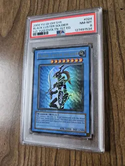 Black Luster Soldier SYE-024 Starter Deck: Yugi Evolution 1st Edition PSA 8 - Image 3