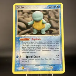 Ditto Squirtle 64/113 Pokemon TCG - Delta Species (LP) - Image 1
