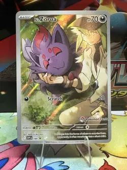 N's Zorua - 189 (Pokemon Center Stamped) 189 Sv: Scarlet & Violet - Image 1