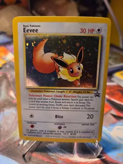 Pokemon - Eevee 11/53 - Wotc - Black Star Promo Holo VLP WOW LOOK - Image 1