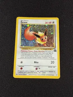 Pokemon - Eevee 11/53 - Wotc - Black Star Promo Holo BF - Image 1