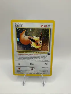 Pokemon Eevee 11/53 Wotc Black Star Promo Holo - Image 2