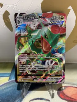 Rayquaza Vmax 101/159 Ultra Rare Holo Crown Zenith Sword & Shield Pokemon NM - Image 1