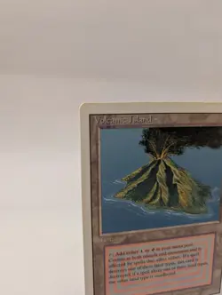 Volcanic Island Revised Edition MTG Lightly Played / Near Mint (LP) Magic Dual - Image 3