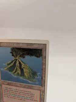 Volcanic Island Revised Edition MTG Lightly Played / Near Mint (LP) Magic Dual - Image 4