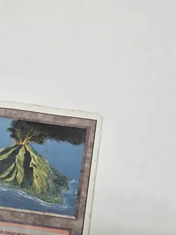 MtG Magic the Gathering Revised Edition 1994 Volcanic Island Dual Land LP - Image 4