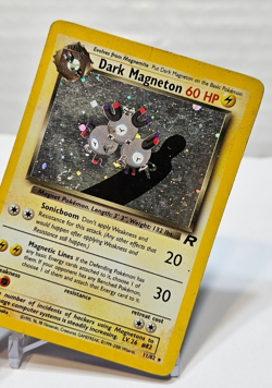 Dark Magneton 11/82 Holo Rare Unlimited Team Rocket *SWIRL* Pokemon 793 - Image 4