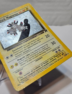Dark Magneton 11/82 Holo Rare Unlimited Team Rocket *SWIRL* Pokemon 793 - Image 5