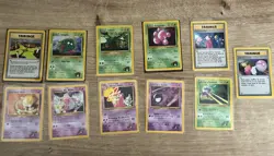 Gym Heroes Bundle 11x Pokemon Cards WOTC LP/MP - Image 1