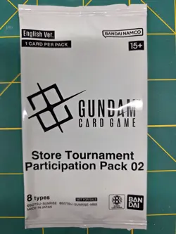 Gundam Card Game - Store Participation Pack 02 - SEALED - Image 1