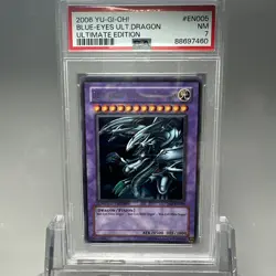 Blue-Eyes Ultimate Dragon JMP-EN005 Shonen Jump Magazine Promos Limited PSA 7 - Image 1