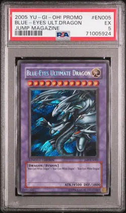 Blue-Eyes Ultimate Dragon JMP-EN005 Shonen Jump Magazine Promos Limited Edition - Image 1