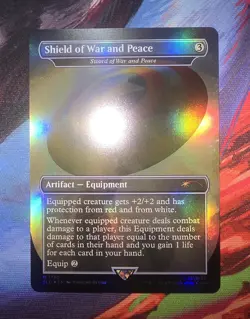 MTG - SLD - Shield of War and Peace #1730 - Near Mint Foil - Image 1