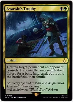 MTG Assassin's Creed Assassin's Trophy NM (Rare) - Image 1