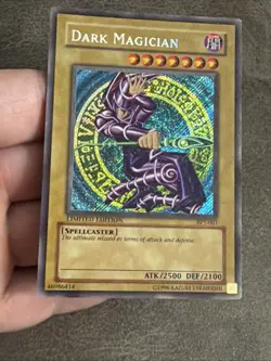 Dark Magician BPT-001 LIMITED Edition Secret Rare Yu-Gi-Oh! LP - Image 5