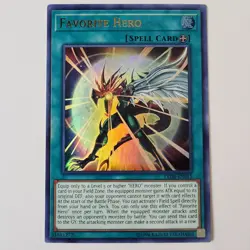 Favorite Hero - LED6-EN015 - MP/HP - Ultra Rare - Unlimited - Yugioh - Image 1