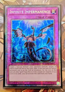 Infinite Impermanence (Starlight Rare) - MP25-EN032 - Yu-Gi-Oh TCG - Image 1