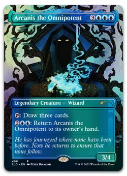 Arcanis the Omnipotent #498 (Foil) (NM) Secret Lair Drop SLD Magic MTG - Image 1