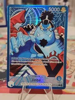 Jinbe (Alt Art) OP14-040 Leader One Piece The Azure Sea’s Seven Near Mint - Image 2