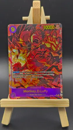 One Piece TCG - Monkey D Luffy OP09-119 SEC Alt Art English NM - Image 1