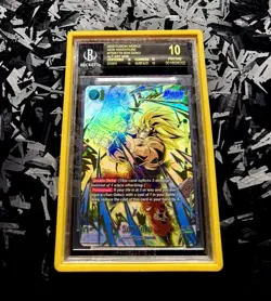 Dragon Ball Fusion World Goku FB05-119 SCR Alt Art BGS 10 Black Label English - Image 1