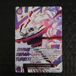 Divine Departure (Alternate Art) OP13-076 Carrying On His Will Foil One Piece - Image 1