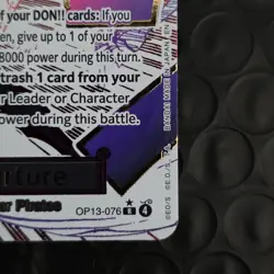 Divine Departure (Alternate Art) OP13-076 Carrying On His Will Foil One Piece - Image 3