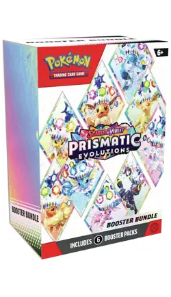 Pokemon SV Prismatic Evolution Booster Trading Card Bundle - Brand New - Image 1