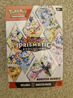 Pokemon SV Prismatic Evolution Booster Trading Card Bundle - Image 1