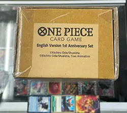 One Piece 1st Anniversary Set English Version, Brand New Factory Sealed Case - Image 3