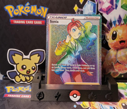Sonia 203/192 Pokemon Rebel Clash Rainbow Holo Full Art Card | MINT / NM - Image 1