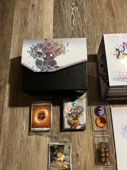 Opened Pokemon Prismatic Evolutions Elite Trainer Box (ETB) With Promo NO Packs - Image 4