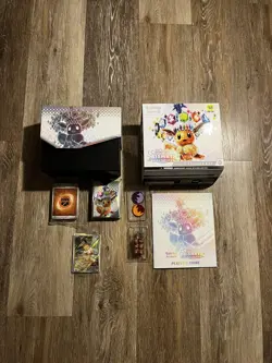 Opened Pokemon Prismatic Evolutions Elite Trainer Box (ETB) With Promo NO Packs - Image 1