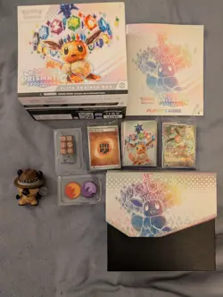 Opened Pokemon Prismatic Evolutions Elite Trainer Box (ETB) With Promo NO Packs - Image 1