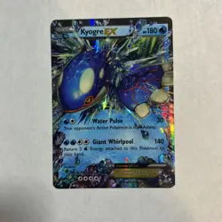 Pokemon TCG XY Primal Clash Ultra Rare Holo Kyogre EX Card 54/160 - Image 1